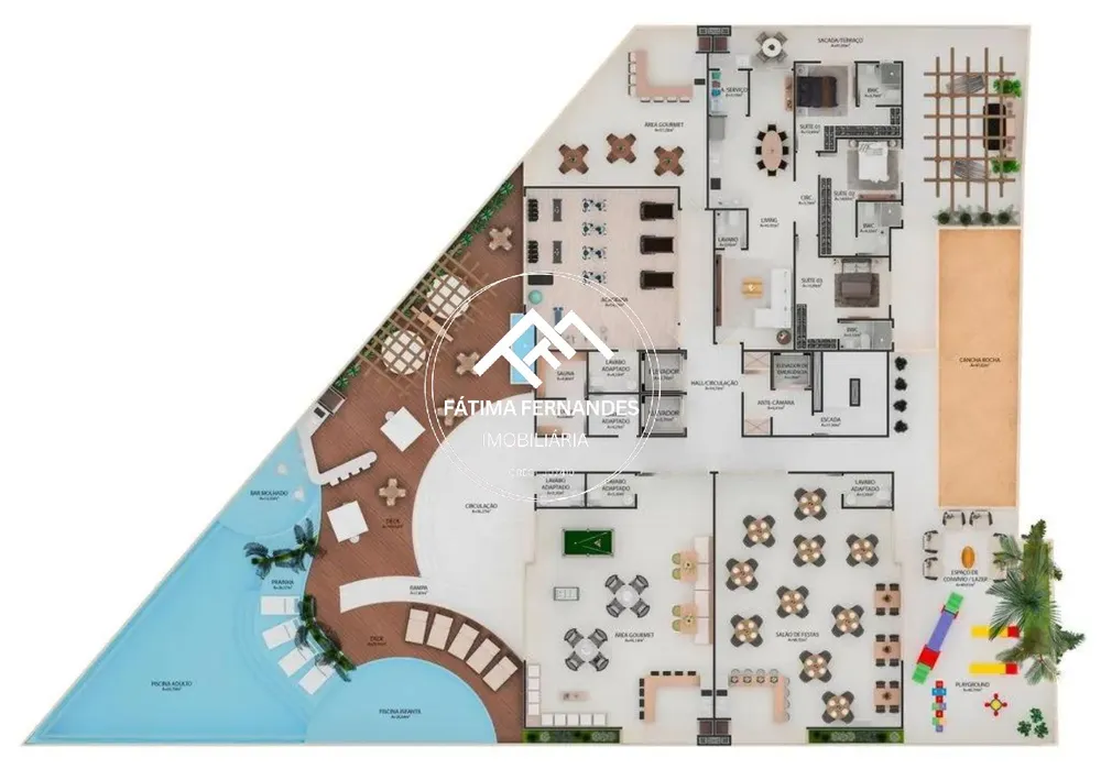 Apartamento, 3 quartos, 121 m² - Foto 1