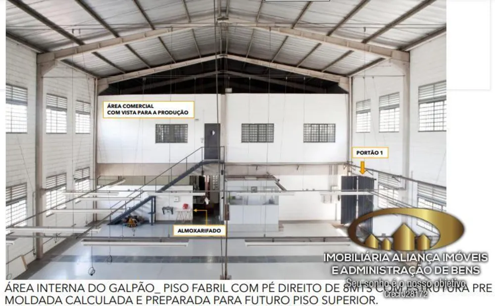 Depósito-Galpão, 776 m² - Foto 2