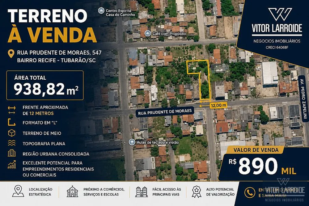 Terreno, 938 m² - Foto 4