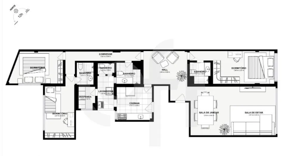 Apartamento, 3 quartos, 146 m² - Foto 17