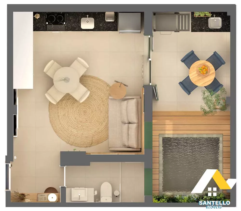 Apartamento, 1 quarto, 43 m² - Foto 26