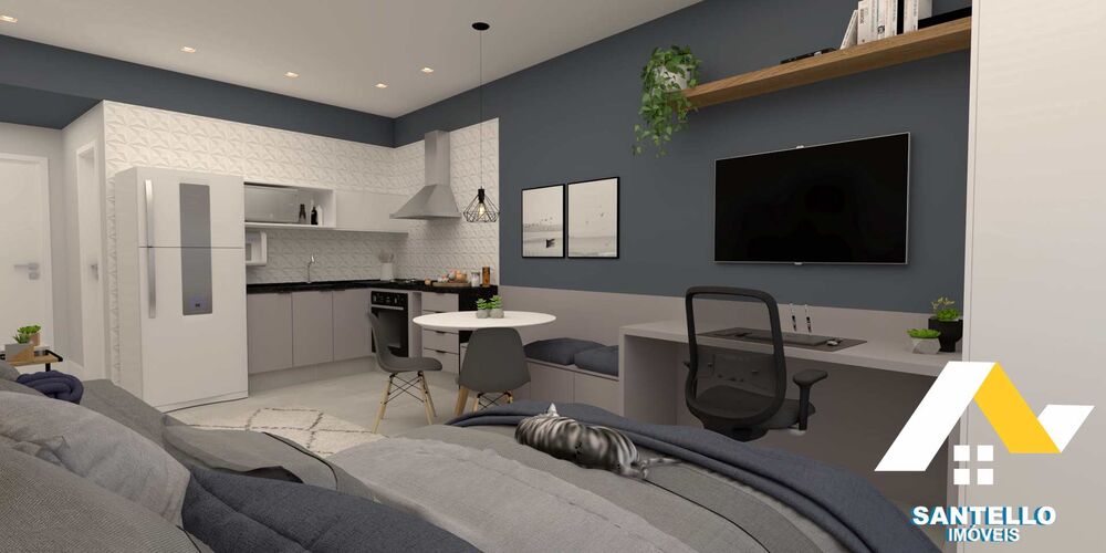 Apartamento, 1 quarto, 35 m² - Foto 2