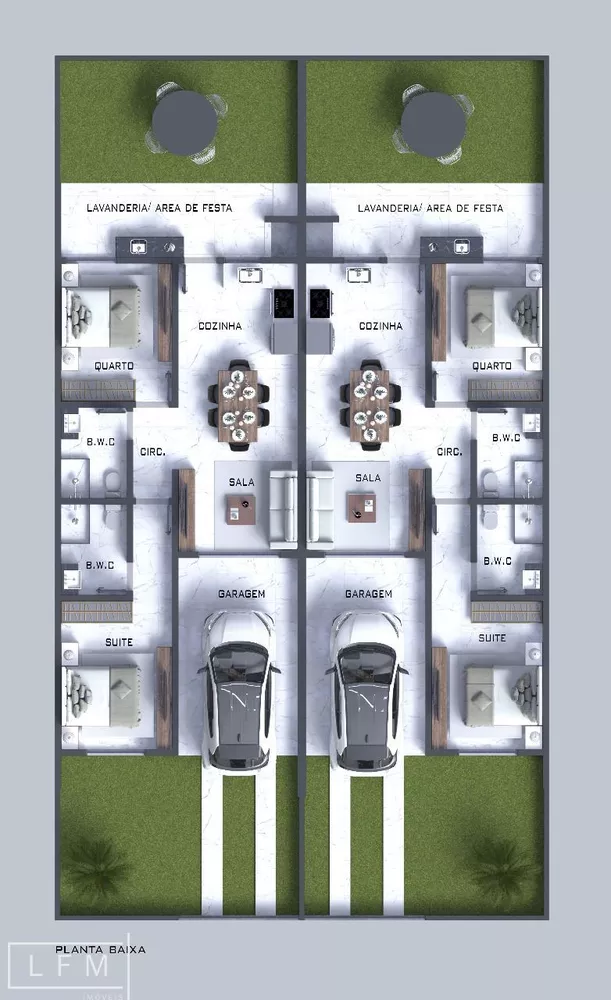 Casa, 2 quartos, 78 m² - Foto 2