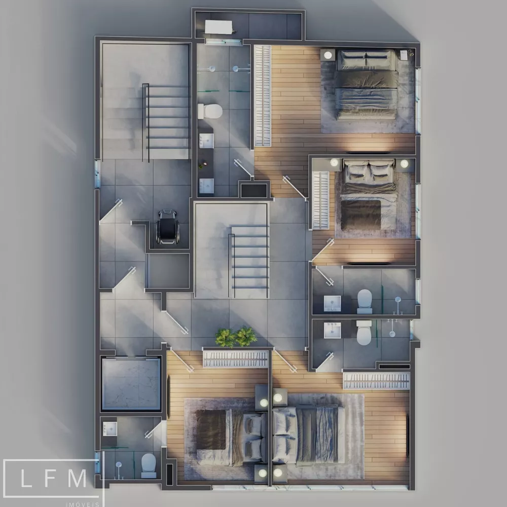 Apartamento, 3 quartos, 92 m² - Foto 1