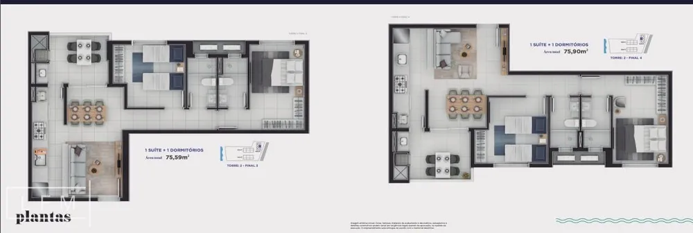Apartamento, 2 quartos, 76 m² - Foto 16