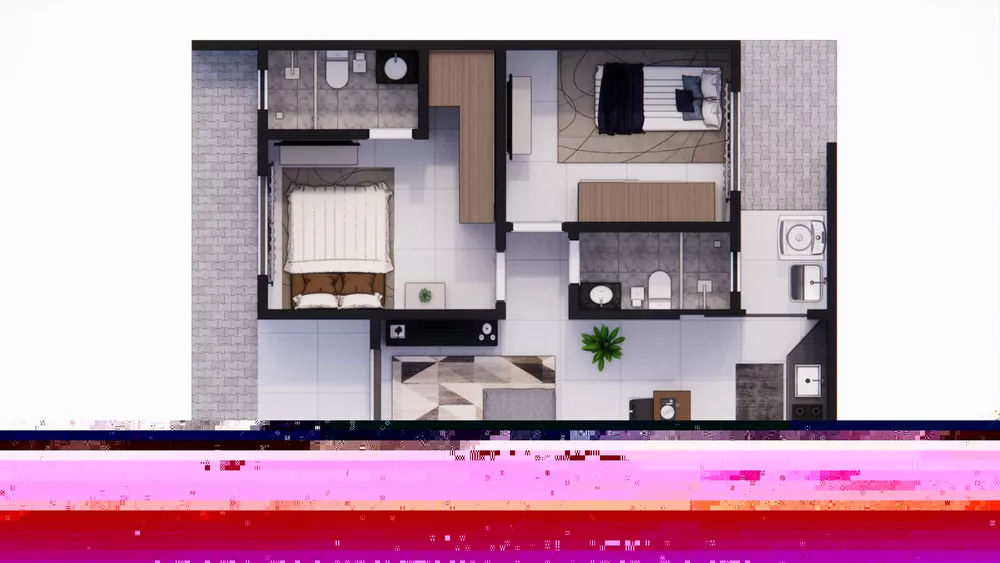 Casa, 2 quartos, 57 m² - Foto 4