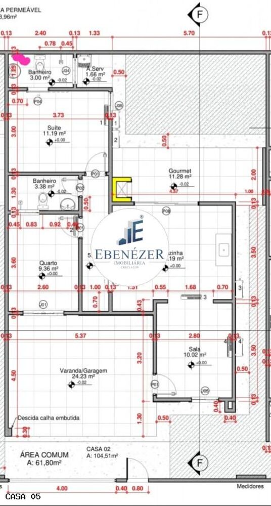 Casa, 2 quartos, 105 m² - Foto 1