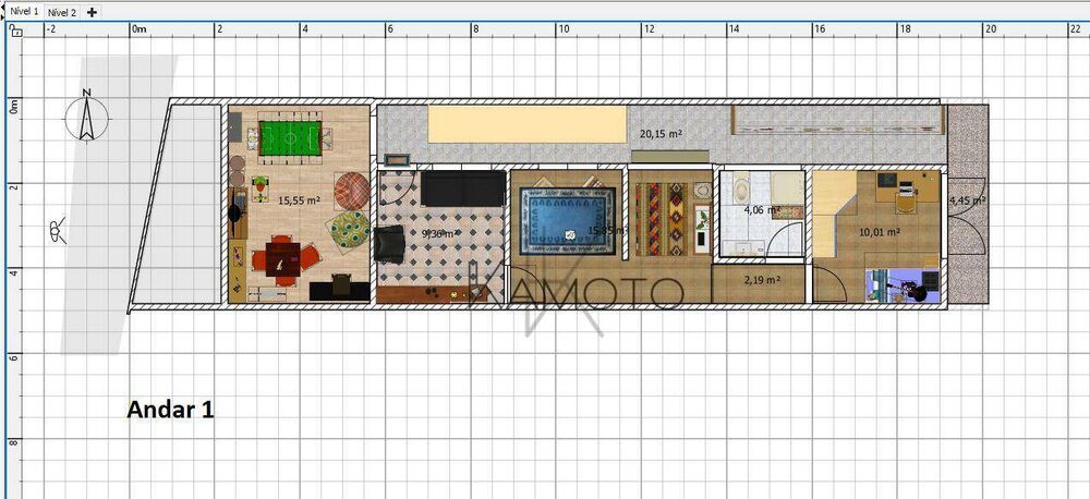 Sobrado à venda com 2 quartos, 100m² - Foto 2