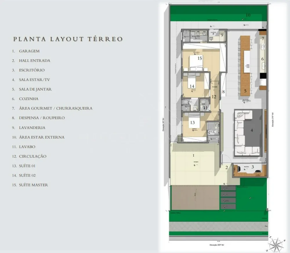 Casa, 3 quartos, 195 m² - Foto 16