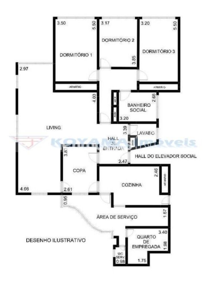 Apartamento, 3 quartos, 202 m² - Foto 9
