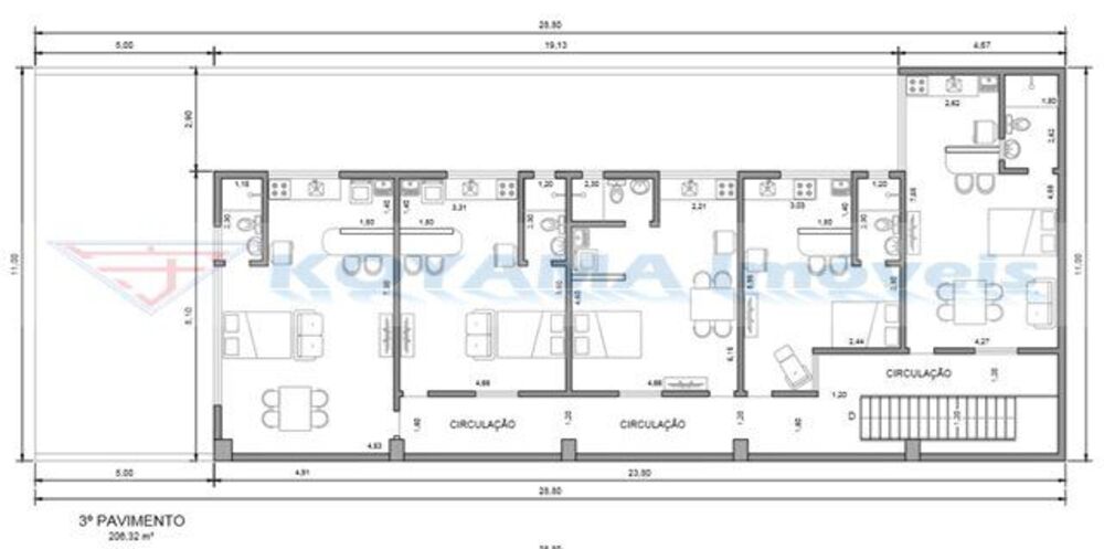 Prédio Inteiro, 890 m² - Foto 1