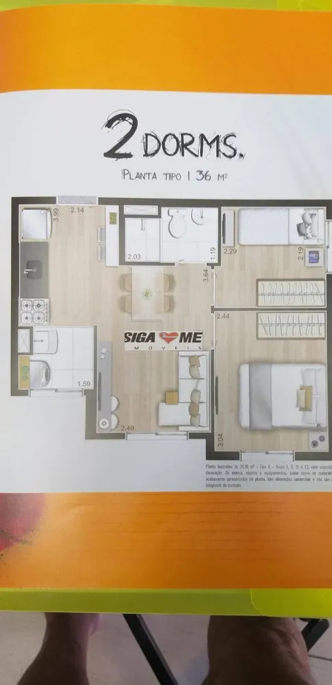 Apartamento, 2 quartos - Foto 8