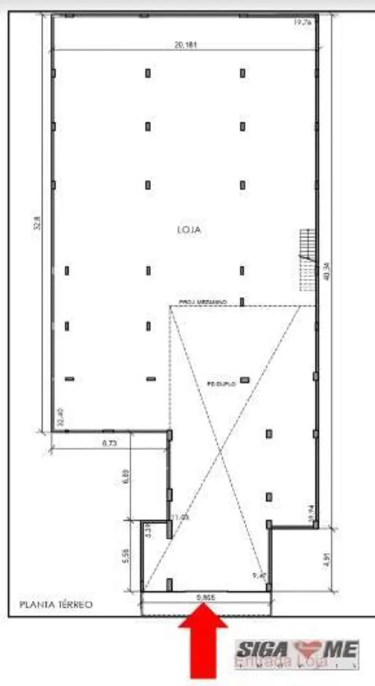 Loja-Salão à venda, 1328m² - Foto 2