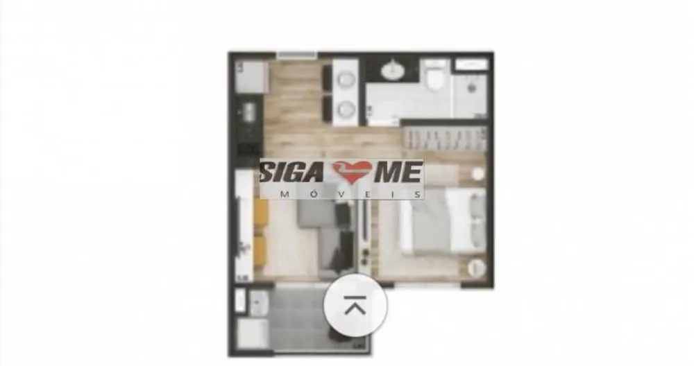 Apartamento, 1 quarto, 26 m² - Foto 2