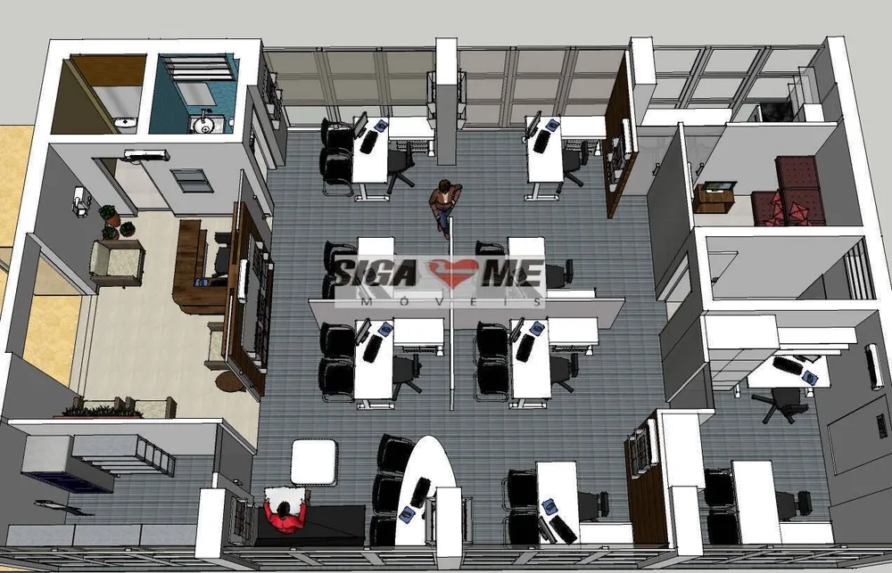 Sala-Conjunto, 100 m² - Foto 8