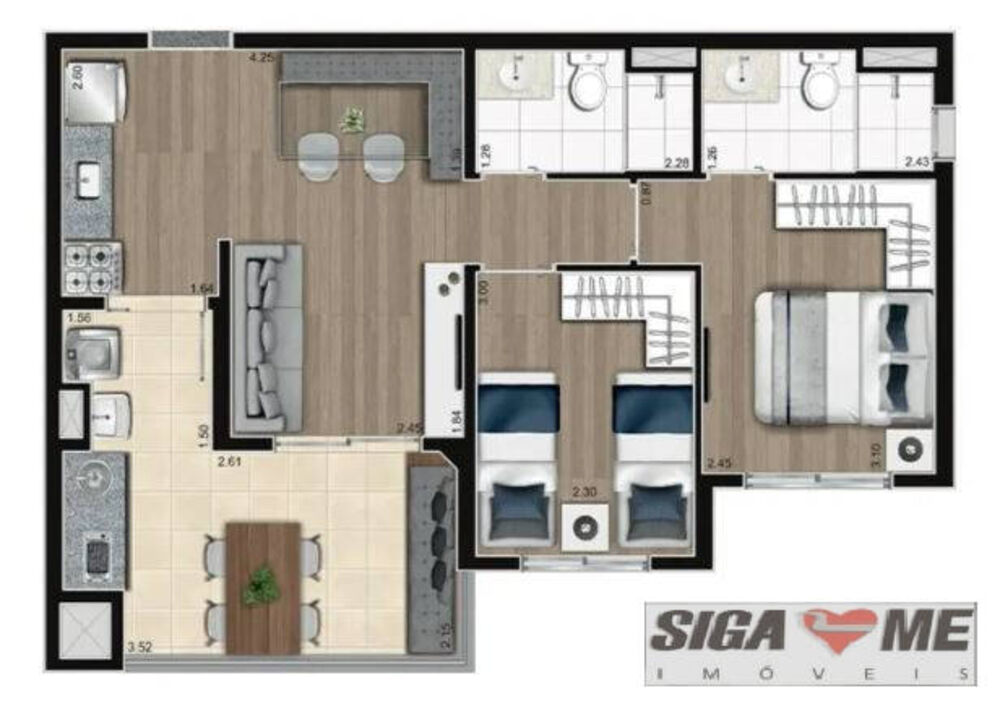 Apartamento, 2 quartos - Foto 7