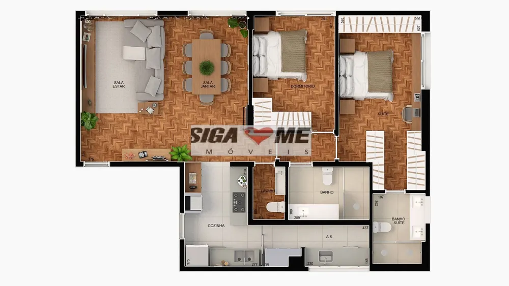 Apartamento, 2 quartos - Foto 4