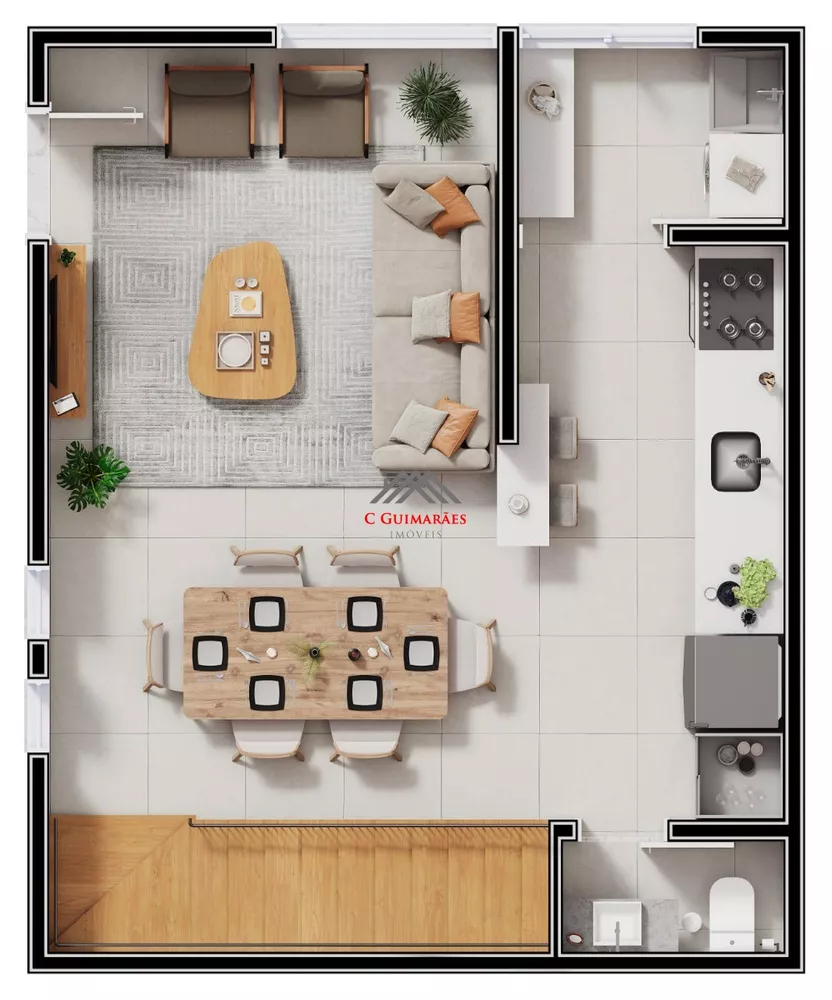 Casa, 2 quartos - Foto 1