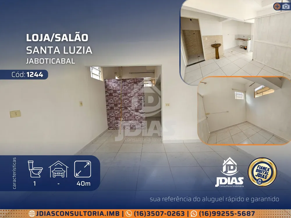 Loja-Salão, 40 m² - Foto 1