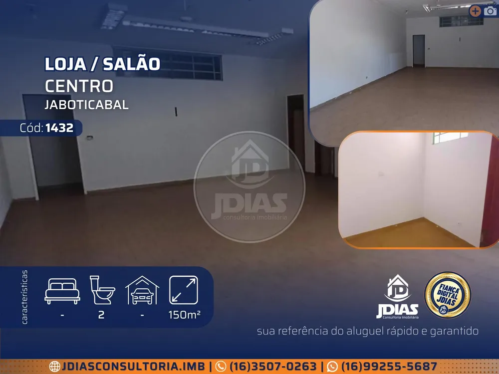 Loja-Salão, 150 m² - Foto 1