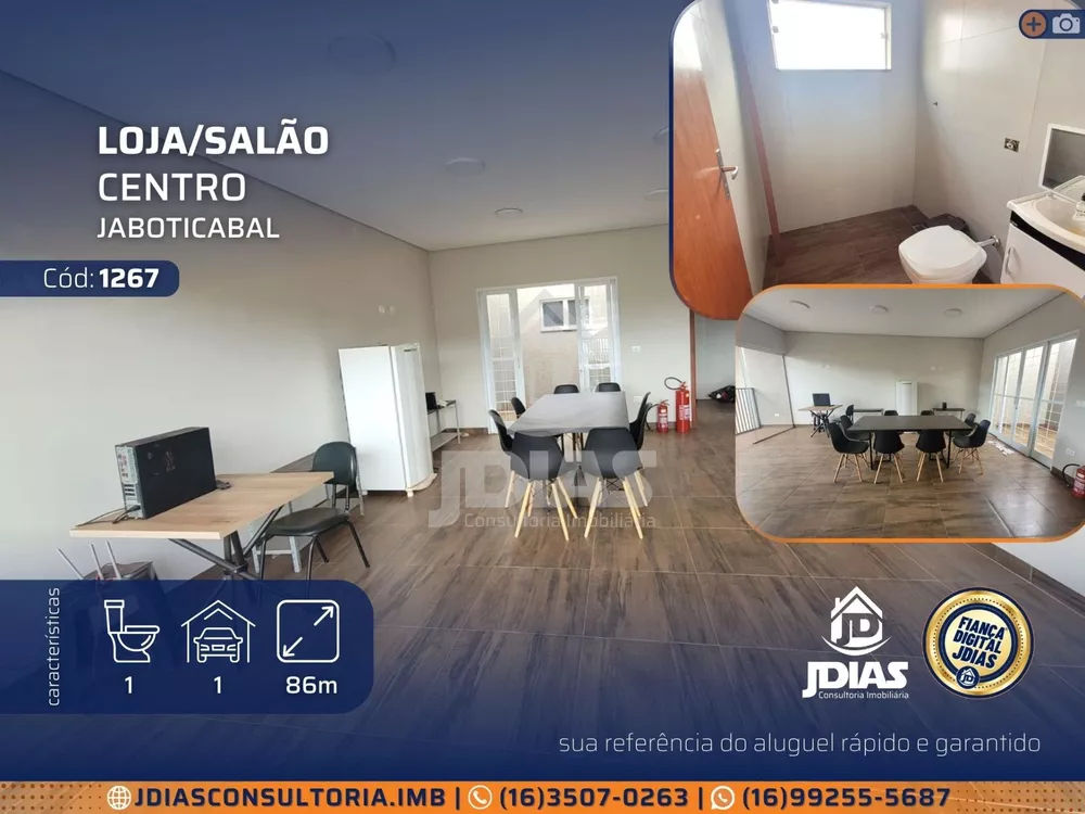 Loja-Salão, 86 m² - Foto 1