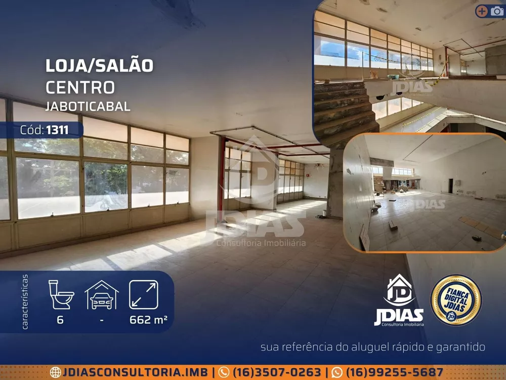 Loja-Salão, 662 m² - Foto 1