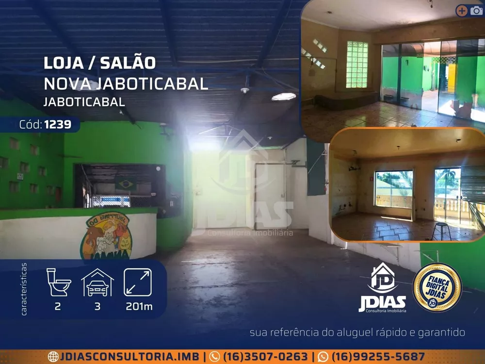 Loja-Salão, 201 m² - Foto 1