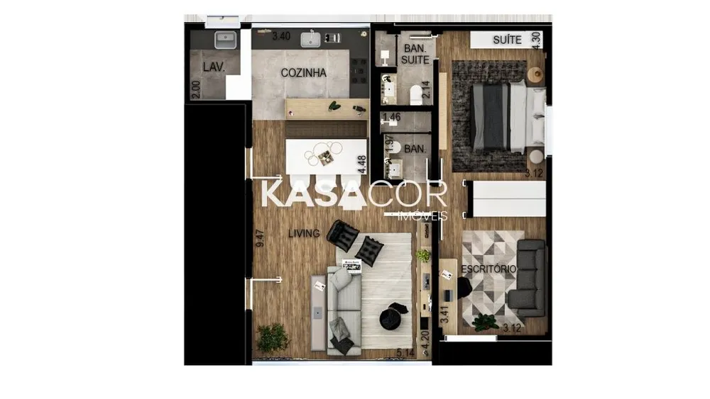 Apartamento, 2 quartos, 85 m² - Foto 5