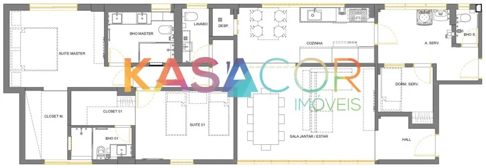 Apartamento, 2 quartos, 139 m² - Foto 5