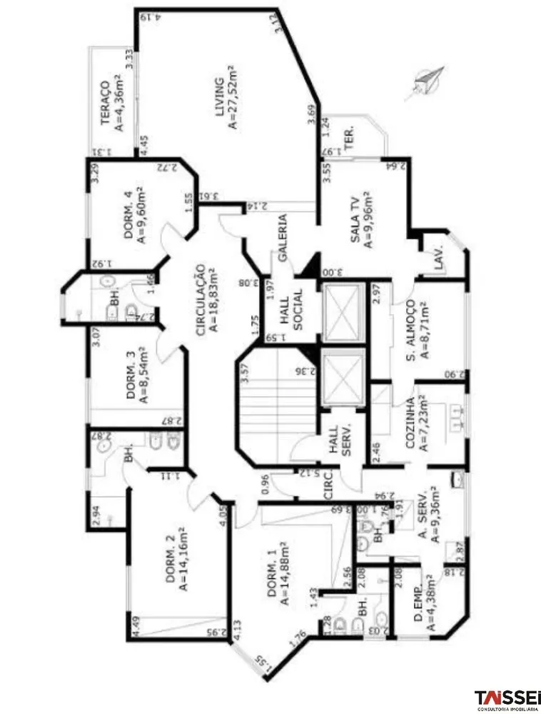 Apartamento, 3 quartos, 180 m² - Foto 6