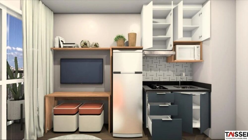 Kitnet e Studio à venda com 1 quarto, 24m² - Foto 2
