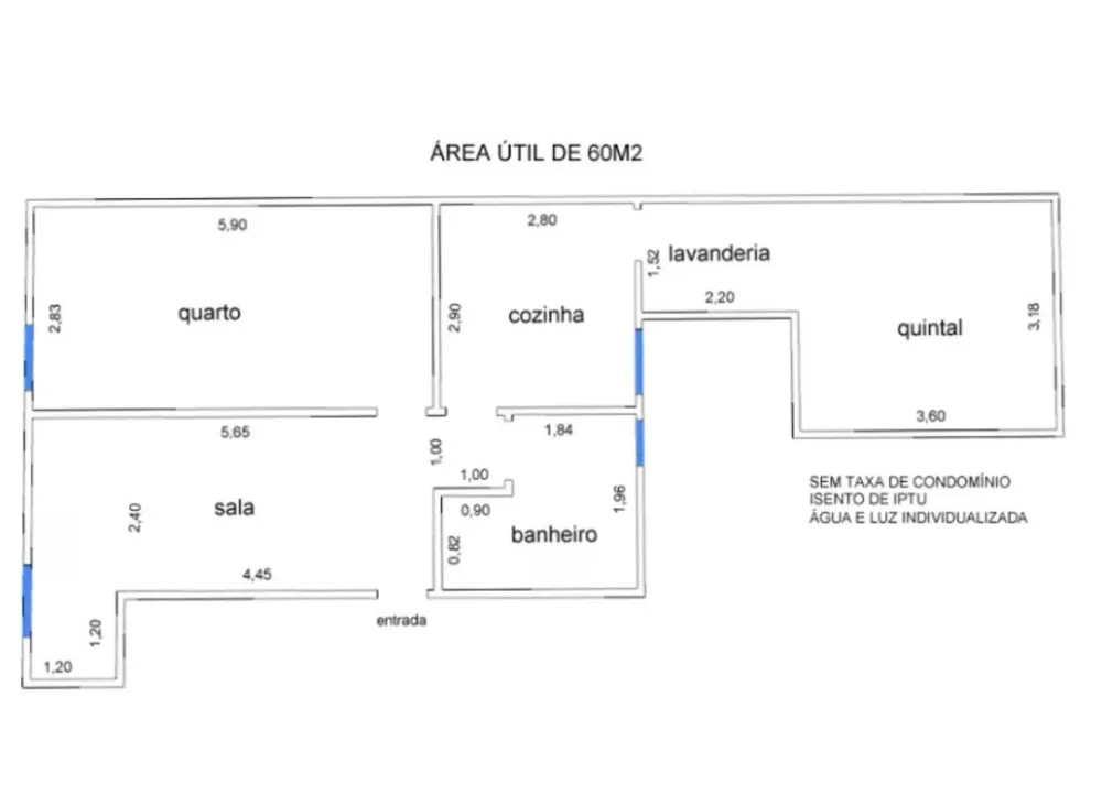 Apartamento, 1 quarto, 60 m² - Foto 12