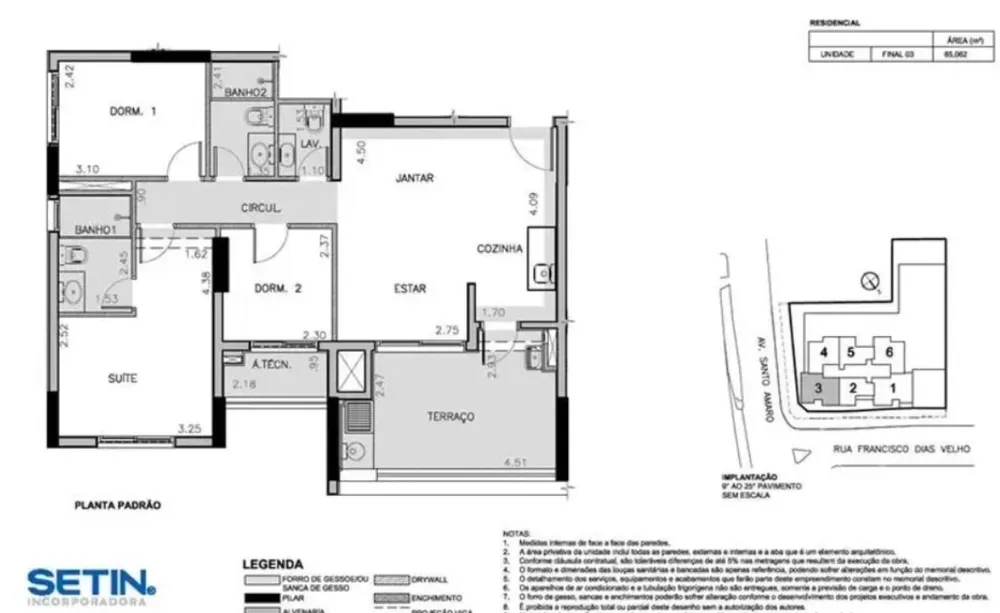 Apartamento, 3 quartos, 85 m² - Foto 5