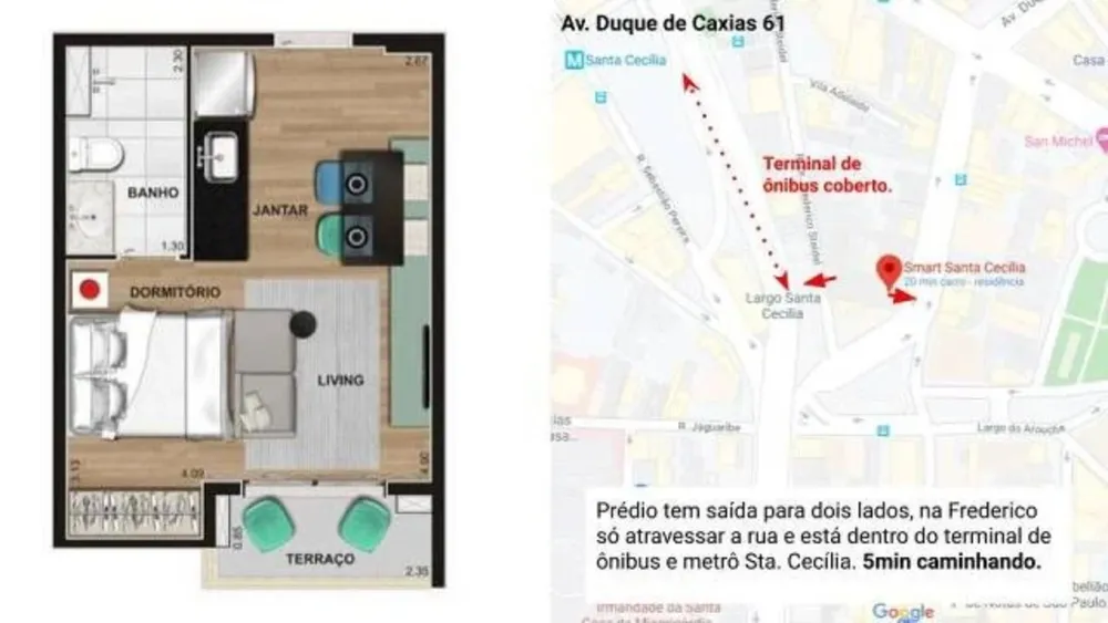 Apartamento, 1 quarto, 26 m² - Foto 8