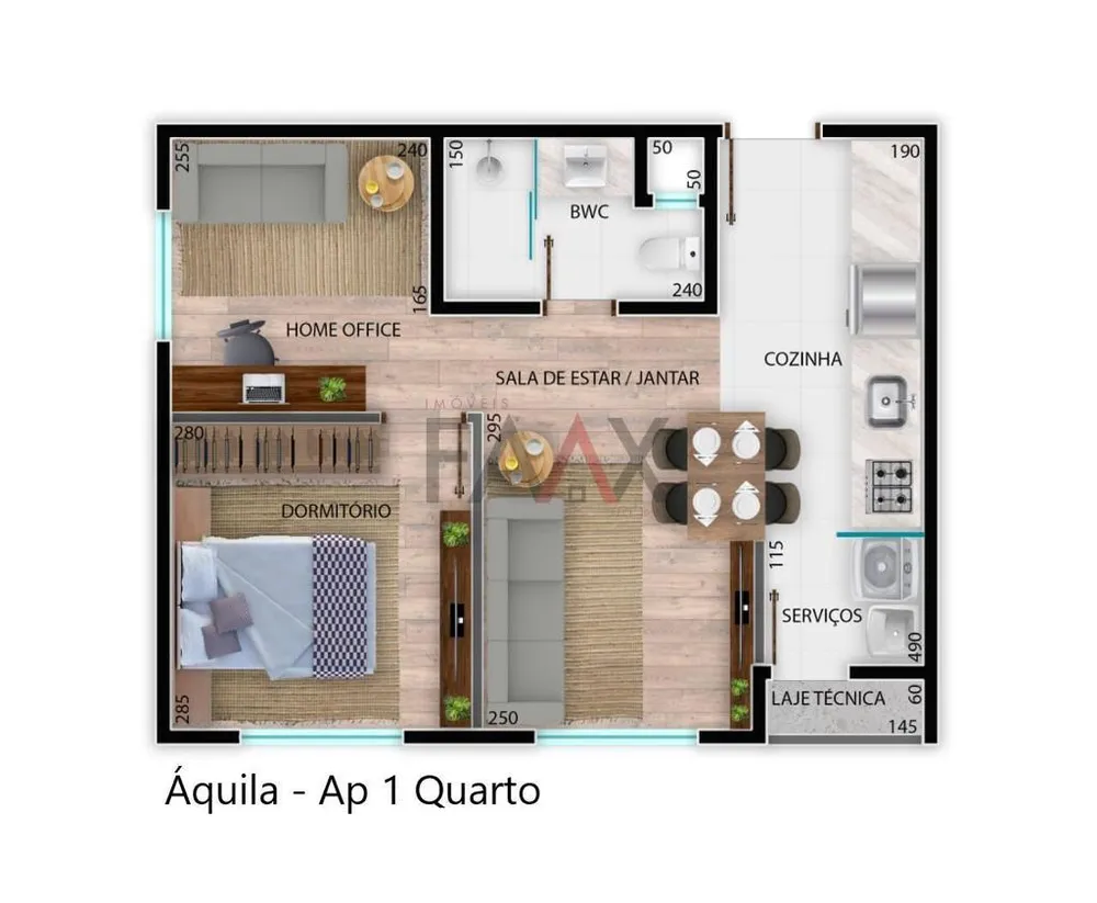 Apartamento, 1 quarto, 40 m² - Foto 6