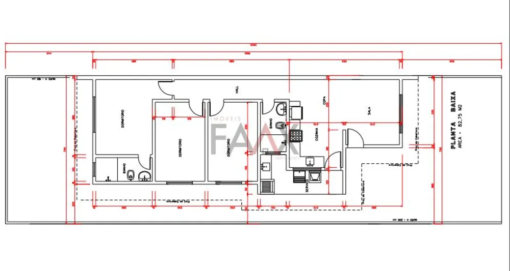 Casa, 2 quartos, 82 m² - Foto 8
