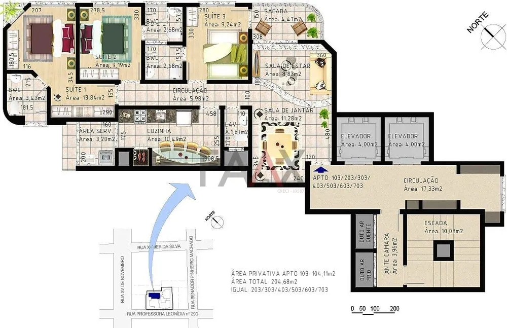 Apartamento, 2 quartos, 104 m² - Foto 8