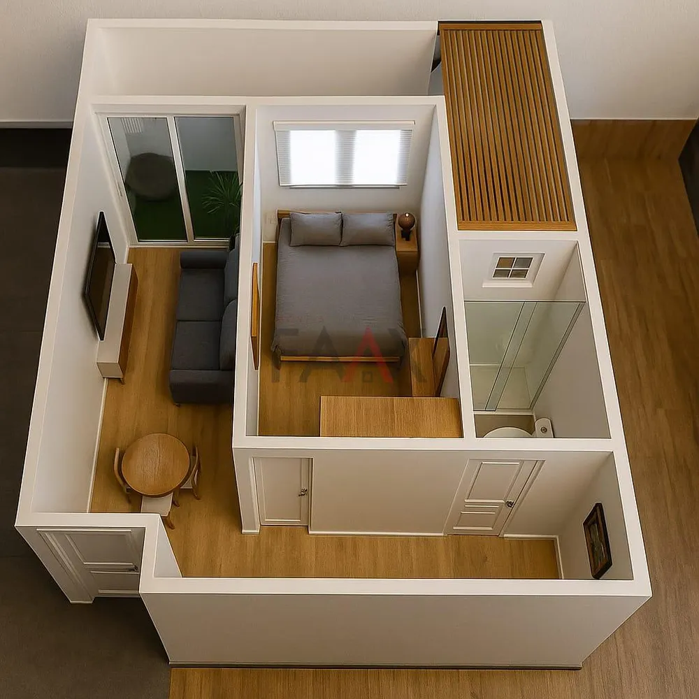 Apartamento, 1 quarto, 33 m² - Foto 5