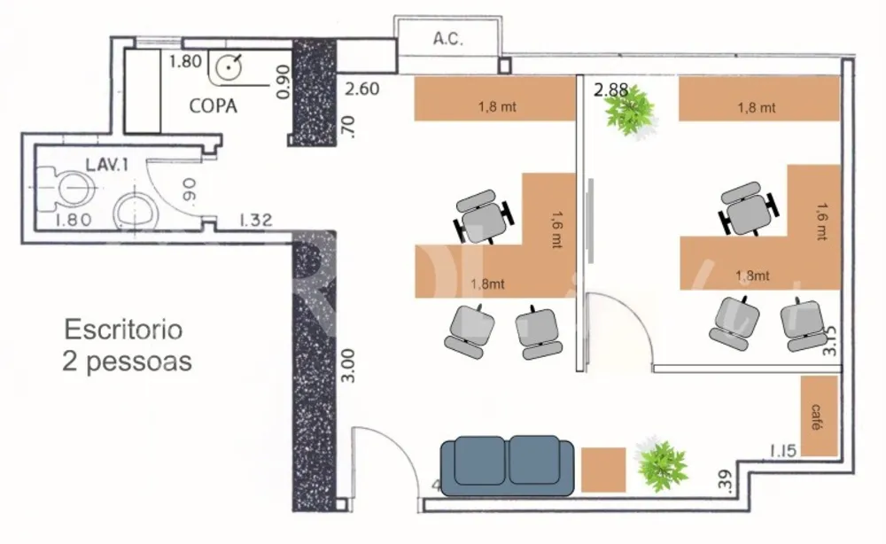 Sala-Conjunto, 30 m² - Foto 11