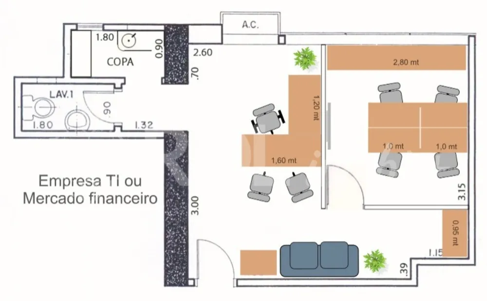 Sala-Conjunto, 30 m² - Foto 12