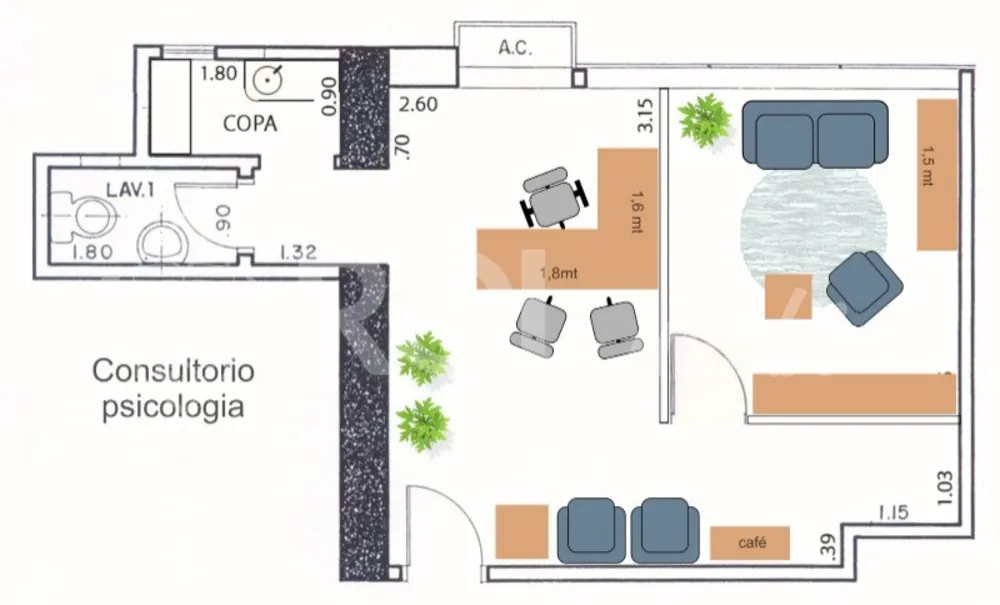 Sala-Conjunto, 30 m² - Foto 9