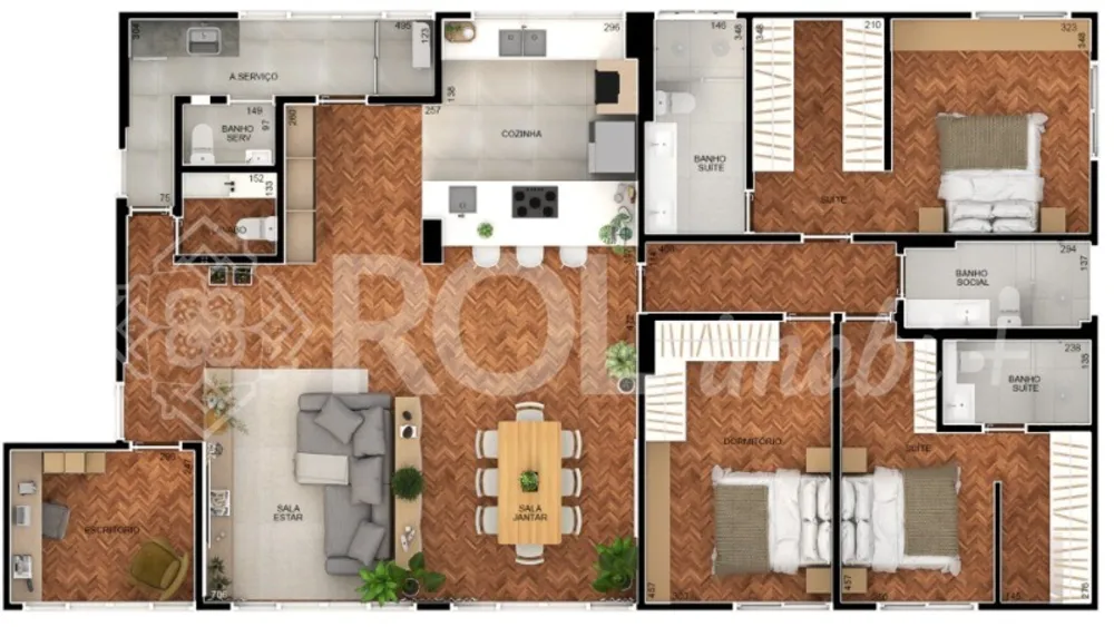 Apartamento, 3 quartos, 158 m² - Foto 12