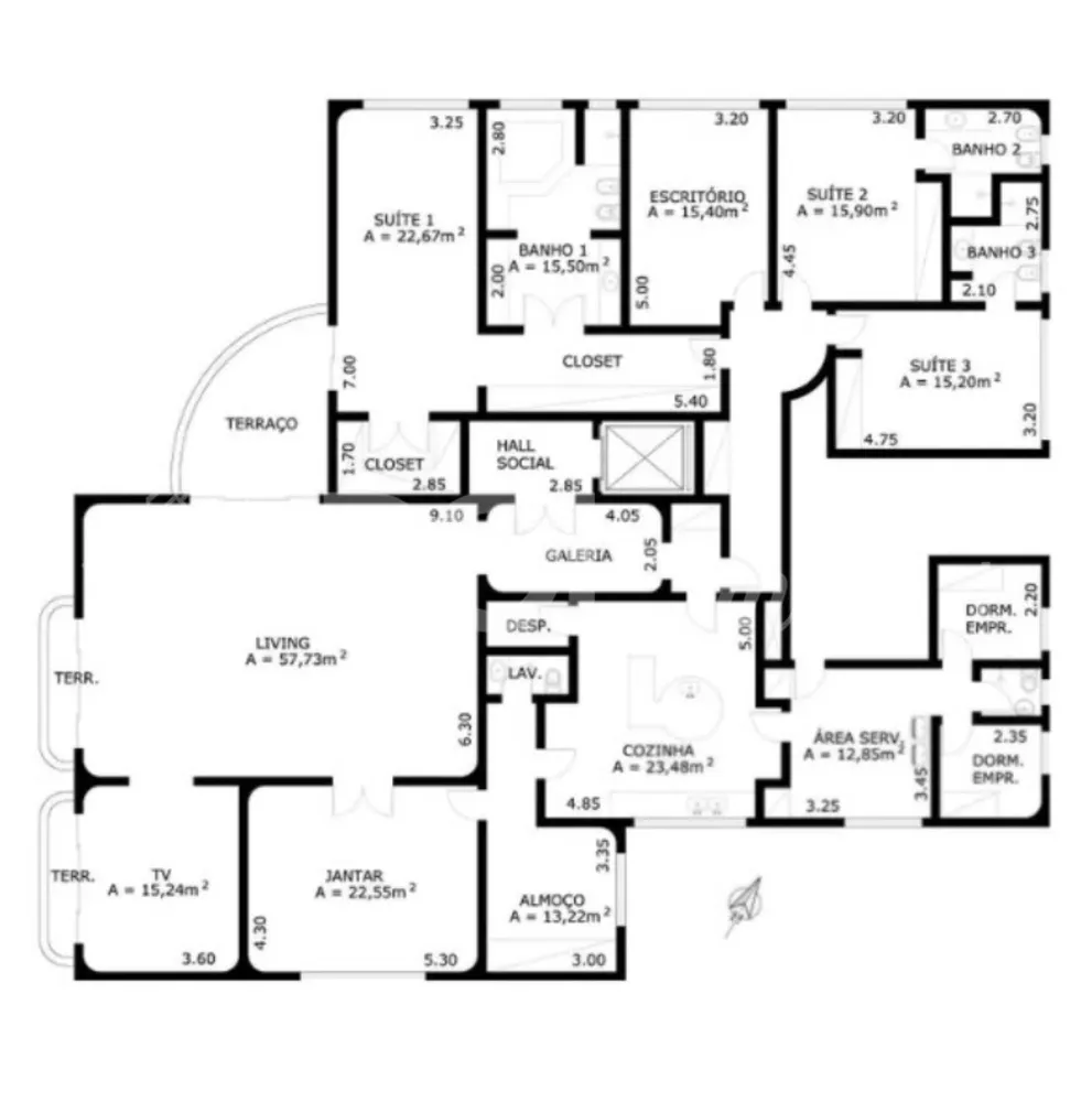 Apartamento, 4 quartos, 469 m² - Foto 12