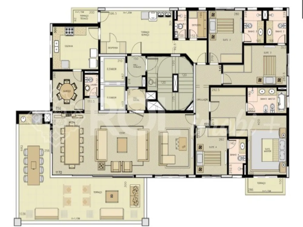 Apartamento, 4 quartos, 270 m² - Foto 2
