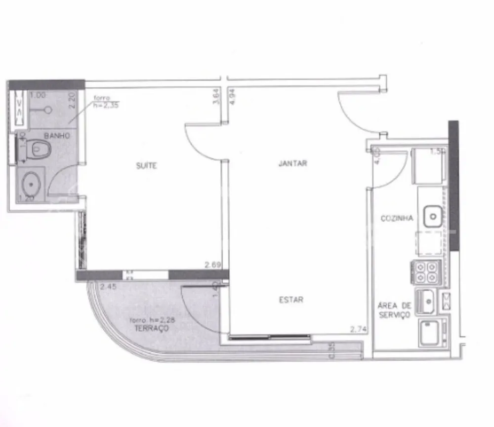 Apartamento, 1 quarto, 42 m² - Foto 9