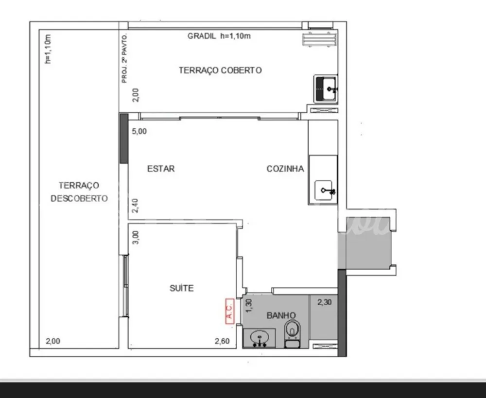 Apartamento, 1 quarto, 40 m² - Foto 9