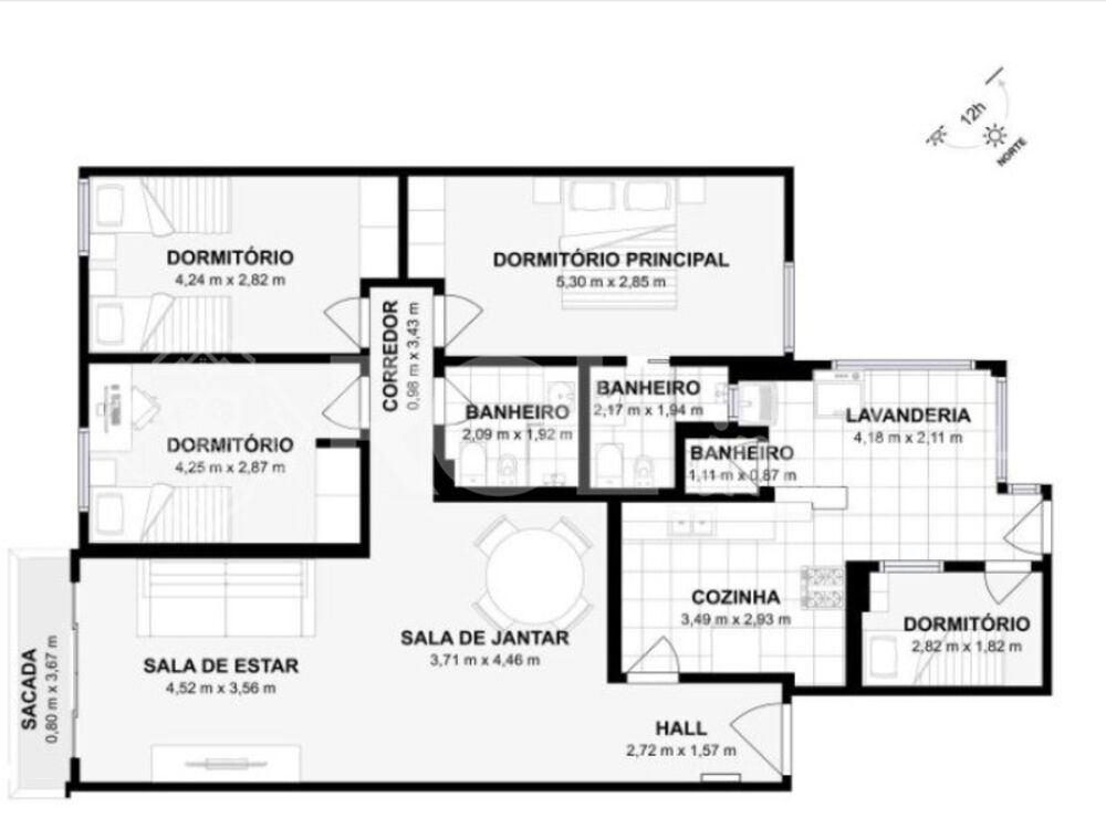 Apartamento, 3 quartos, 129 m² - Foto 19