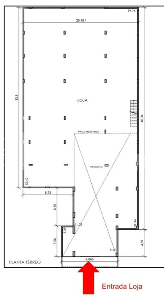 Loja-Salão, 1328 m² - Foto 4