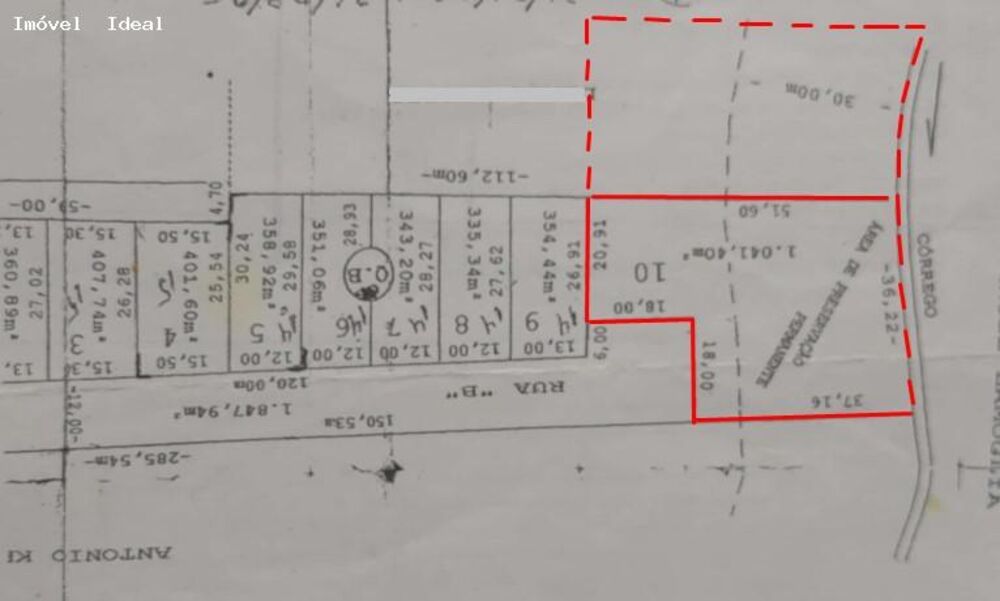Terreno, 1041 m² - Foto 1