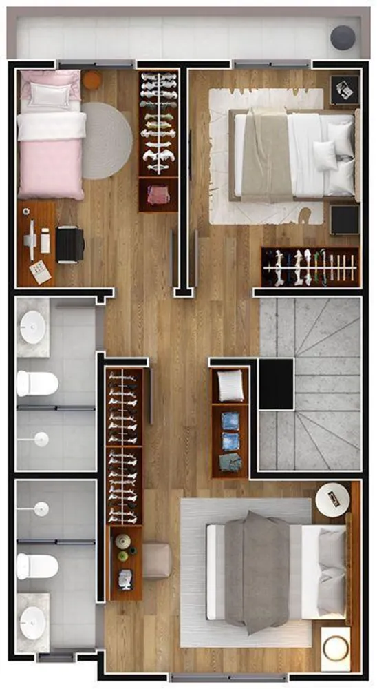 Sobrado, 3 quartos, 104 m² - Foto 16